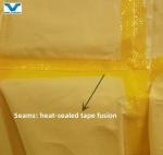 175*140cm Fully Closed Disposable Protective Chemical Overall CE Coveralls OEM