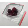 Buy cheap Double zipper bpa free food grade liquid plastic breast milk storage bags, food double zip lock plastic packaging bags from wholesalers