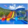 Buy cheap Swimming Pool Fiberglass Colorful Water Park Slide For Adult from wholesalers