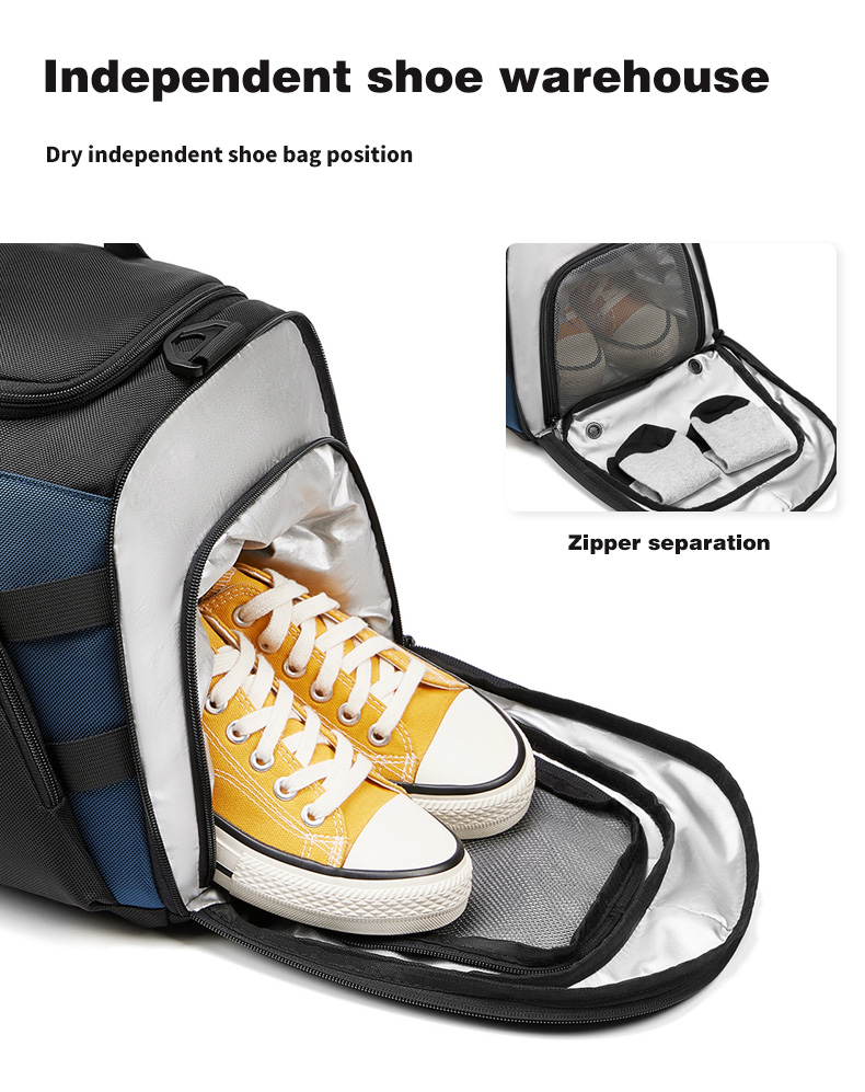 High Quality Custom LOGO Travel backpack Sports Gym bag waterproof ladies Men Yoga Duffle Bag