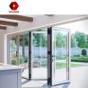 Buy cheap House Exterior Aluminum Folding Door Double Glazing Insulated Aluminium Bifold Patio Doors from wholesalers