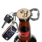 Custom Bottle Opener Key Chain Beer Wine Bottle Opener Keyrings Enamel Keychain