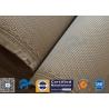 Buy cheap 1150gsm 1.2mm Brown High Silica Fabric 800℃ Alumina Silica Thermal Insulation from wholesalers