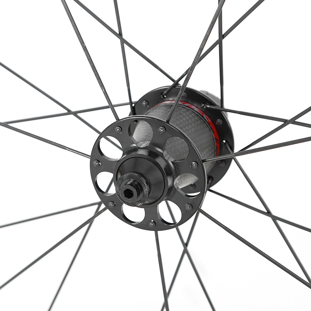 TWITTER Carbon Wheelset 700C Disc 12K Carbon Rim Aerodynamic