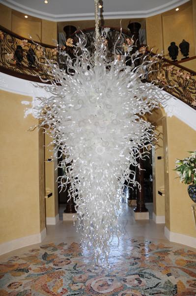 Buy cheap Pottery barn blown glass chandelier for Living room Bedroom Kitchen (WH-BG-15) from wholesalers