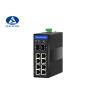 Buy cheap Fast 8 Port Industrial Poe Switch , SPACECOM 2 Sfp Port Media Converter from wholesalers