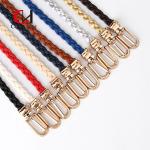 Women'S Woven Thin Waist Belt Matching Dress Suit Needle Buckle Belt
