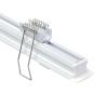 Buy cheap 19mm Indoor Wall Led Profile Recessed Decorative Wardrobe Light Plaster from wholesalers