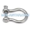 Buy cheap Marine Shackle Safety Bolt Type Anchor Shackle MLG 344 High Strength High Quality Anchor Chian Shackles Steel Shackles from wholesalers