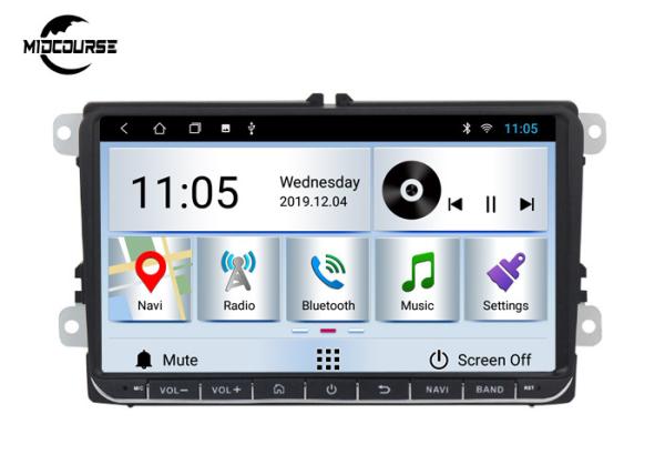 Buy cheap 1024*600P Volkswagen DVD Player Radio Player Split Screen Picture Suspension from wholesalers