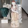 Buy cheap Sitting Woman Marble Statues Stone Greek Lady Sculpture Life Size Garden Decoration from wholesalers