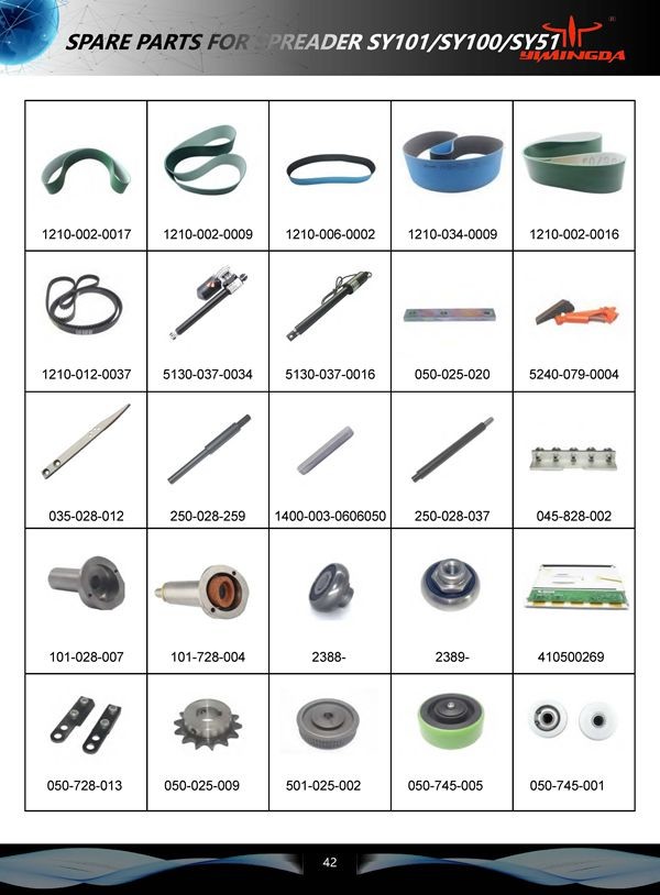1400-002-0001 Spreader Parts Gear Shaft Key 5130-081-0002/4