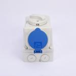 IP44 3P 16A 220V Industrial Mechanical Interlock Switch Socket 6H