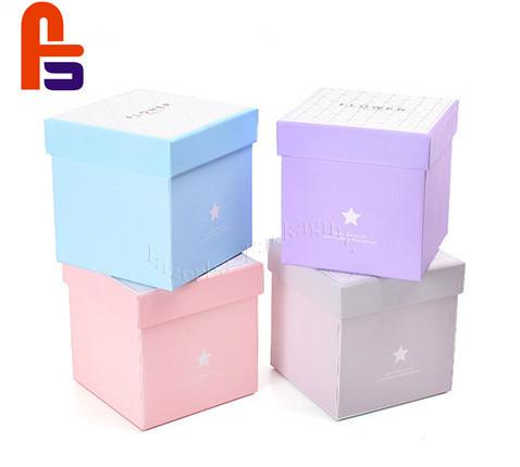 Quality Rigid Chipboard Large  With Lid  Storage Cardboard Gift Boxes for sale