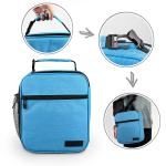 Spacious Adult Oxford Insulated Lunch Bag With Embroidery Logo