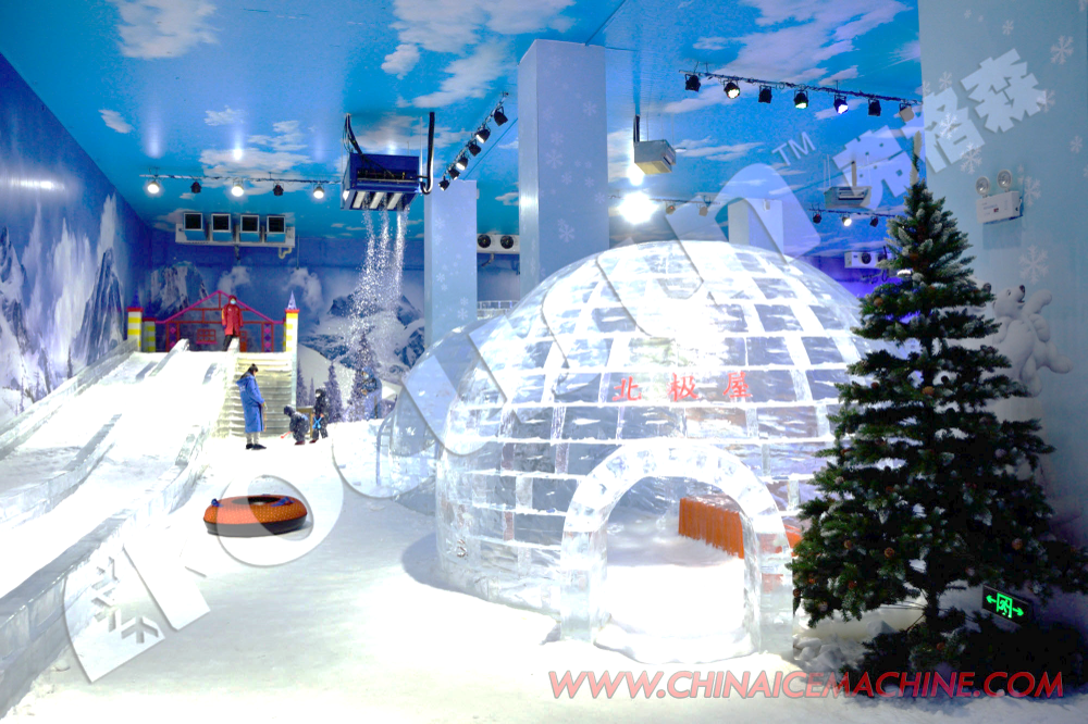 2024 Snow Ice Powder Maker Small Capacity for Children Playground and 50 kw in Chin