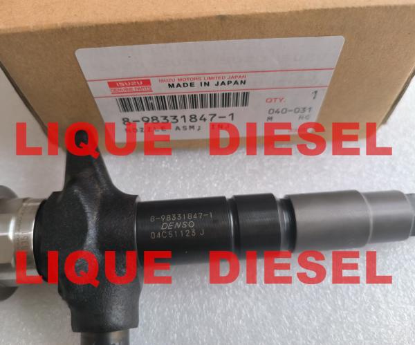 ISUZU Fuel injector 98331847 8-98331847-1 295050-2480 8983318471 295050 2480 8