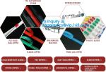 PP/PE Flange on one side for bags, flange zipper press to close, pe bag clear