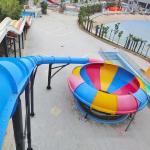 Big Fiberglass Bowl Slide for Water Park Playground