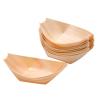 Buy cheap 6 inch Disposable Wooden Sushi Serving Boat Plate For Food from wholesalers