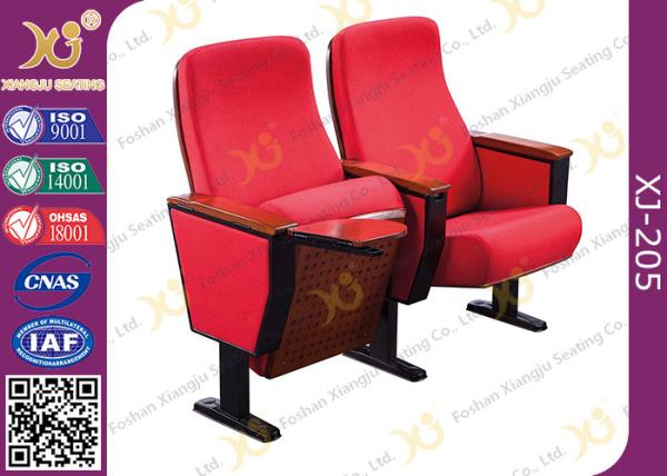Buy cheap High Density Sponge Church Pulpit Chairs With Strong Steel Base / Movie Theater Seats from wholesalers