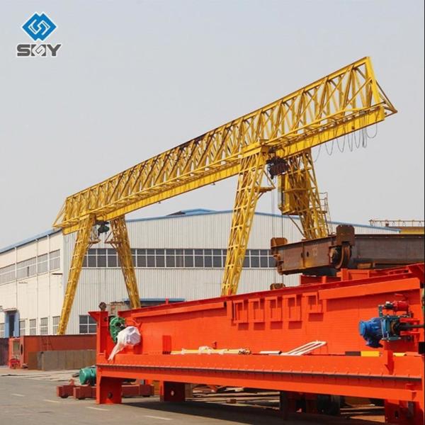Buy cheap Single Beam Overhead Crane Warehouse Custom Gantry Cranes from wholesalers