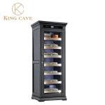 Thermostat Cigar Cabinet Humidor With Wooden Frame And LED Light