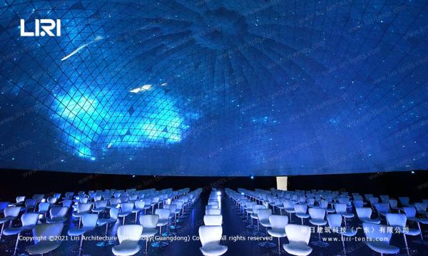 Buy cheap Waterproof Metal Frame Geodesic Dome Tent 60m Diameter from wholesalers