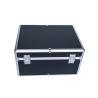 Buy cheap Black Aluminum DVD Storage Case Alu Storage Box For 1000 CDs With Removable Divider from wholesalers
