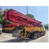 Buy cheap Mercedes Benz chassis 49m truck mounted concrete pump truck Sany Heavy Industry price from wholesalers