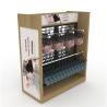 Buy cheap Customizable Metal Wood Mixed Material Floor Display Stand For Supermarkets And Shopping Malls from wholesalers