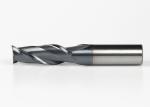 Alloy Steel / Hardened Steel Square End Mill Micro Grain Carbide End Mill