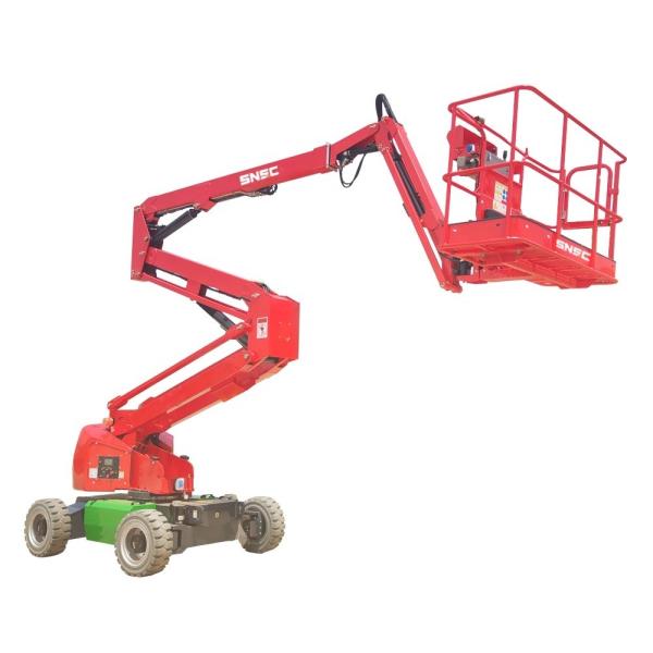 Buy cheap 6500 kg Weight Capacity Self-Propelled Articulated Boom Lift for Aerial Work Platform from wholesalers