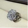 Buy cheap Piaget brand jewelry Rose ring in 18K white gold set with 143 brilliant-cut diamonds (approx. 1.20 ct). from wholesalers