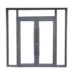 Shopping Malls Commercial Storefront Tempered Insulated Glass Flush Sliding Door