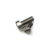 Buy cheap Full Thread Slotted Head Screw , Stainless Steel Cheese Head Machine Screw product