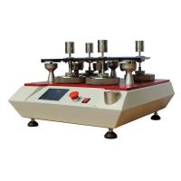 Buy cheap 4 Stations Textile Fabric Testing Equipment Martindale Abrasion tester product