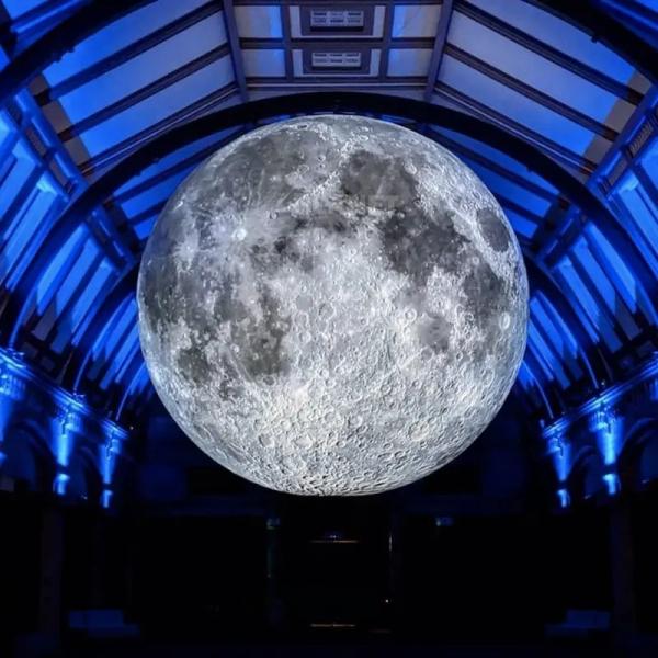 Giant Advertising Decoration Inflatable Moon Model Large Inflatable Moon Balloon