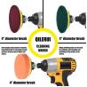 Buy cheap 2 Extension Rod Drill Cleaning Brush Set 638g Power Drill Attachment Scrubber 50mm from wholesalers