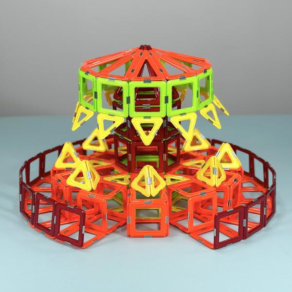Buy cheap OEM Circus Troup Magnetic Building Blocks Educational Construction Magnetic Toys from wholesalers
