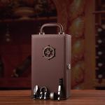 Wine Gift Leather Gift Box Luxury Champagne Bottle Packaging