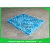 Buy cheap Small Single Bottom Light Duty Nestable Plastic Pallets 1100*800*135mm from wholesalers
