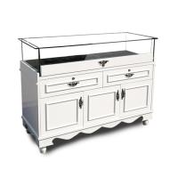 Buy cheap Retail Jewelry Display Cases Jewelry Store Showcases With Lights Europe Style product