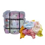 High Cotton Cut Reused Light color cloth rags cleaning cloth scarps rags mix