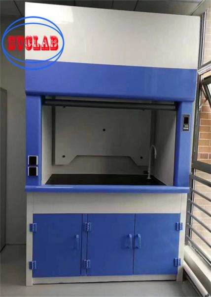 Buy cheap Epoxy Resin Lab Fume Cupboards Acid And Alkali Resistant 0.5-0.8m/s Air Velocity from wholesalers