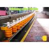 Buy cheap SB Grade Approved Highway Safety Roller Barrier Yellow Red White Color from wholesalers