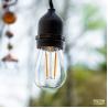 Buy cheap Commercial Grade 48ft 24 Bulbs Waterproof LED String Lights from wholesalers