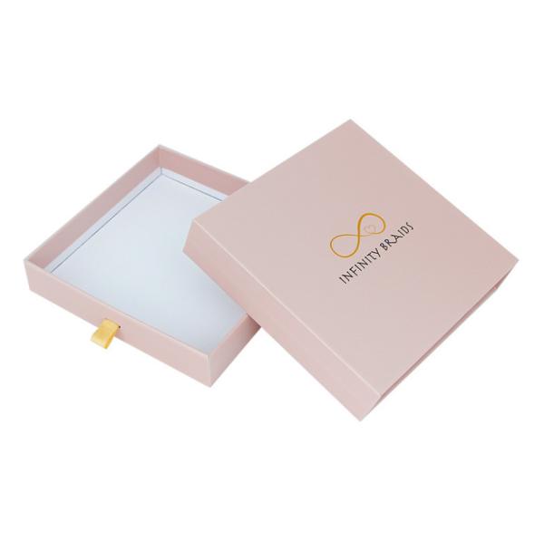 Buy cheap Wigs Rigid Cardboard Gift Boxes 157gsm Art Paper Square Gift Box from wholesalers