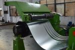 Durable 5 Ton Hydraulic Decoiler Steel Slitting Machine 12 Months Warranty