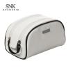 Buy cheap Logo Waterproof PU Leather Double Zipper Makeup Bag from wholesalers
